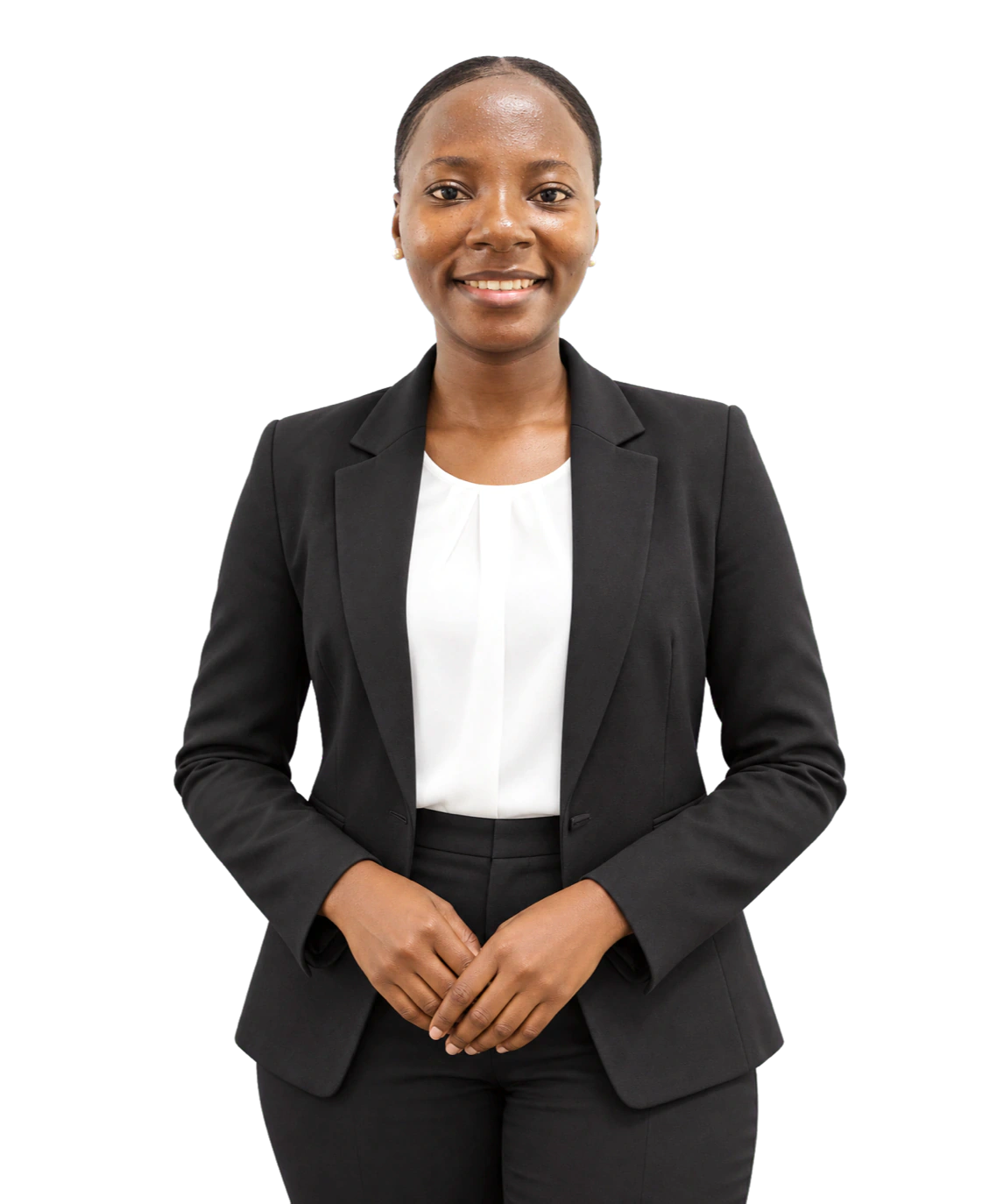 A GWO SEVO colleague in professional attire.